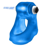 Oxballs Glowsling LED Cocksling in Blue Ice for Men COCK RINGS Sling
